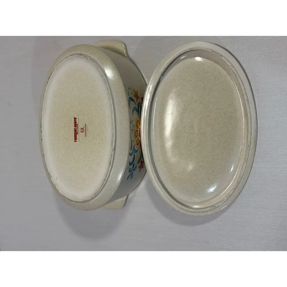 Lenox Temper-Are Quakertown oval casserole dish with lid 2.5 quart
